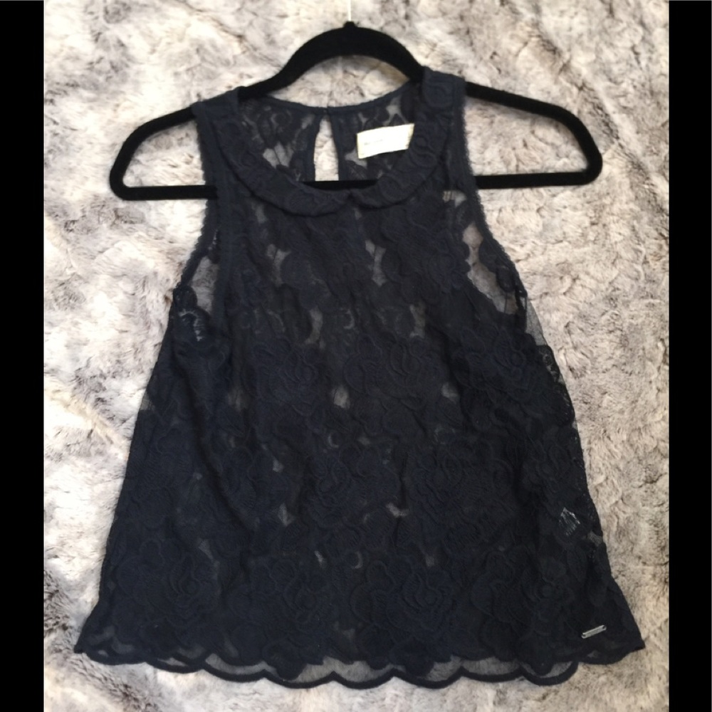 Abercrombie & Fitch  cropped blouse.